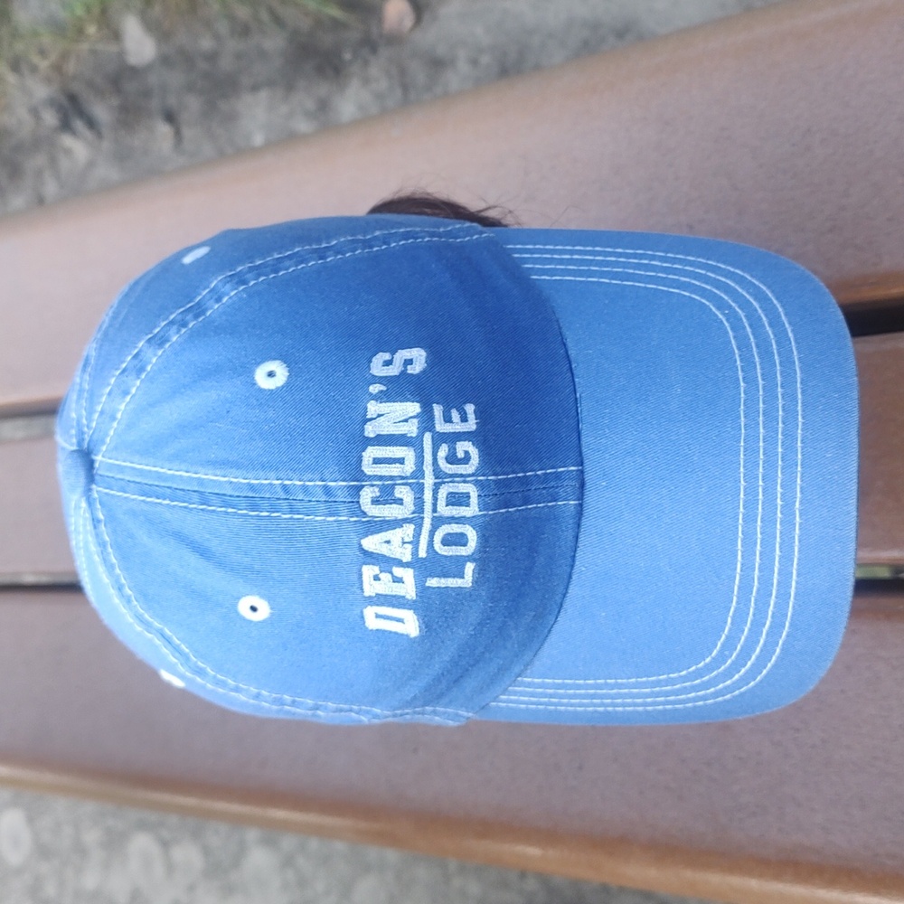 Deacon's Lodge Embroidered Strapback Hat Cap